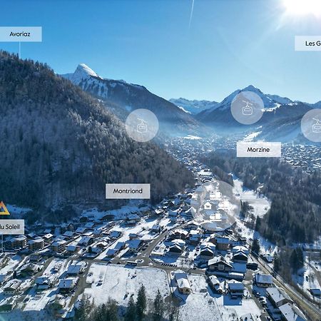 Roof Top Moutain View Direct Access Morzine Avoriaz Montriond Eksteriør bilde